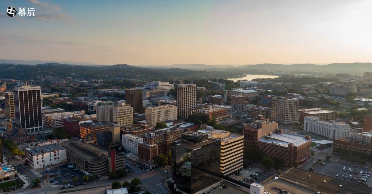 2282013|田纳西城市的日出景观航拍4KCC0视频素材插图 2282013|田纳西城市的日出景观航拍4KCC0视频素材插图