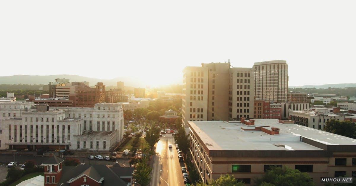 2657254|航拍日出时的城市景色CC0视频素材插图 2657254|航拍日出时的城市景色CC0视频素材插图