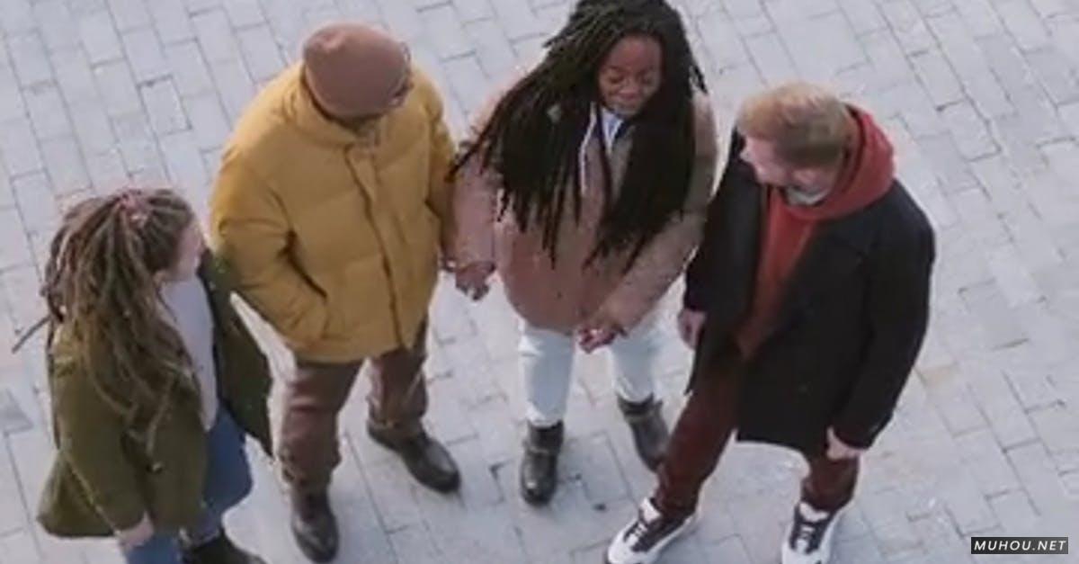 3256722|冬天航拍各国少年在一起4KCC0视频素材插图 3256722|冬天航拍各国少年在一起4KCC0视频素材插图