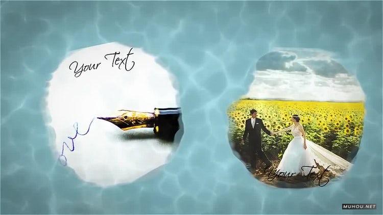 AE模板|水滴涟漪腐蚀创意视频相册视频模板#Drop Water Slideshow插图 AE模板|水滴涟漪腐蚀创意视频相册视频模板#Drop Water Slideshow插图