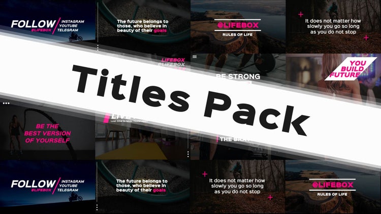 AE模板|标题包12套全屏动画视频效果模板#Titles Pack插图 AE模板|标题包12套全屏动画视频效果模板#Titles Pack插图