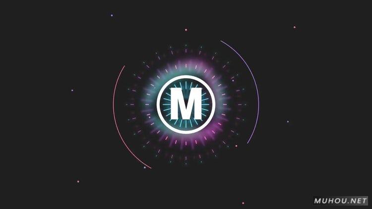 彩色社团标志公司LOGO发光AE视频模板插图 彩色社团标志公司LOGO发光AE视频模板插图