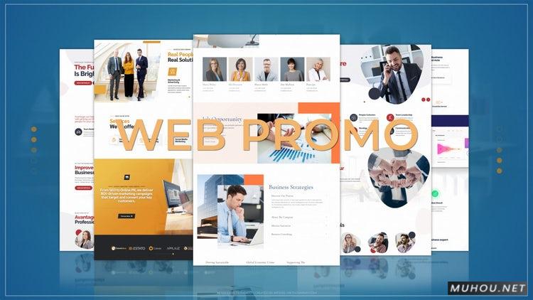 网络宣传#Web Promo网站网页设计AE视频模板插图 网络宣传#Web Promo网站网页设计AE视频模板插图