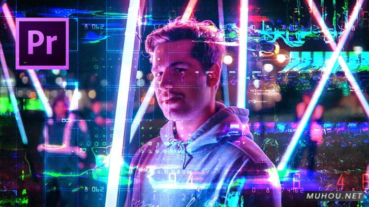 PR模板|24数字故障赛博朋克风格转换#24 Digital Glitch Transition插图 PR模板|24数字故障赛博朋克风格转换#24 Digital Glitch Transition插图