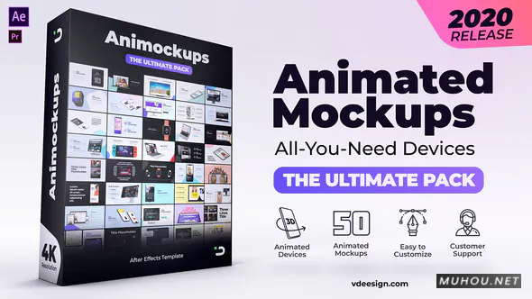 AE模板|三维终端设备网页应用程序演示AE模板视频素材 Animated Mockups Ultimate Pack插图 AE模板|三维终端设备网页应用程序演示AE模板视频素材 Animated Mockups Ultimate Pack插图