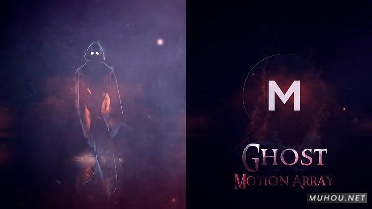 PR模板|恐怖幽灵鬼魂标志揭示logo片头#Ghost Logo Reveal插图 PR模板|恐怖幽灵鬼魂标志揭示logo片头#Ghost Logo Reveal插图