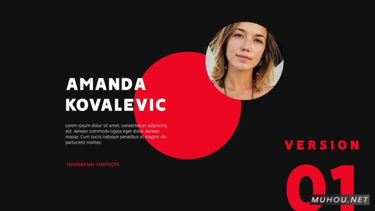 PR模板|时髦的黑红色调动画排版12套#Trendy Typography插图 PR模板|时髦的黑红色调动画排版12套#Trendy Typography插图