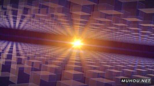 运动抽象背景-立方体透视未来太阳背景视频Motion Abstract Background – Cubes Perspective插图 运动抽象背景-立方体透视未来太阳背景视频Motion Abstract Background – Cubes Perspective插图