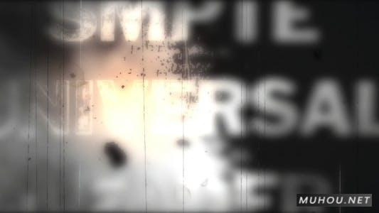 损坏的复古画面破旧的视频转场效果Damaged Retro Header插图 损坏的复古画面破旧的视频转场效果Damaged Retro Header插图