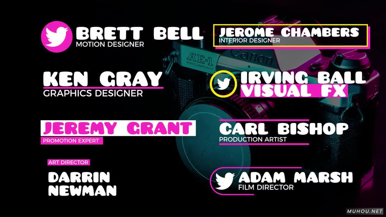 8组炫酷卡通动画超现代字幕条AE模板插图 8组炫酷卡通动画超现代字幕条AE模板插图