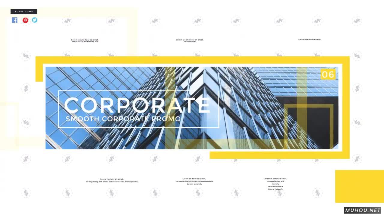 扁平化网页企业宣传片ae视频模板下载插图 扁平化网页企业宣传片ae视频模板下载插图