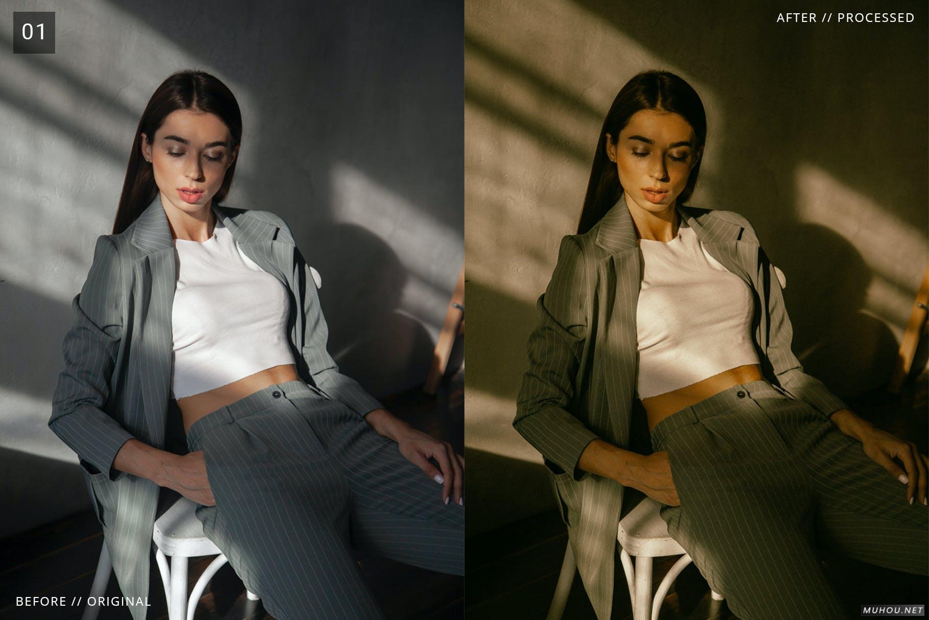 PS调色预设-8组商业照片阴影色调滤镜下载 8 Moody Shadows Premium Lightroom Presets插图2 PS调色预设-8组商业照片阴影色调滤镜下载 8 Moody Shadows Premium Lightroom Presets插图2
