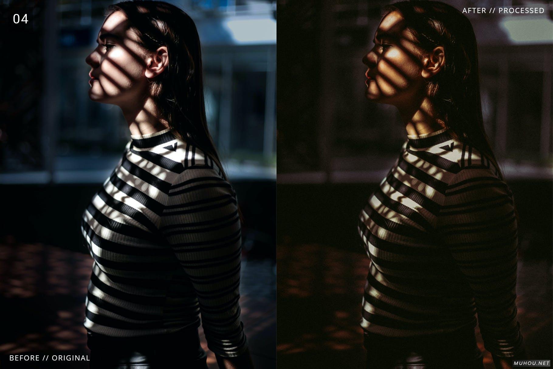 PS调色预设-8组商业照片阴影色调滤镜下载 8 Moody Shadows Premium Lightroom Presets插图5 PS调色预设-8组商业照片阴影色调滤镜下载 8 Moody Shadows Premium Lightroom Presets插图5