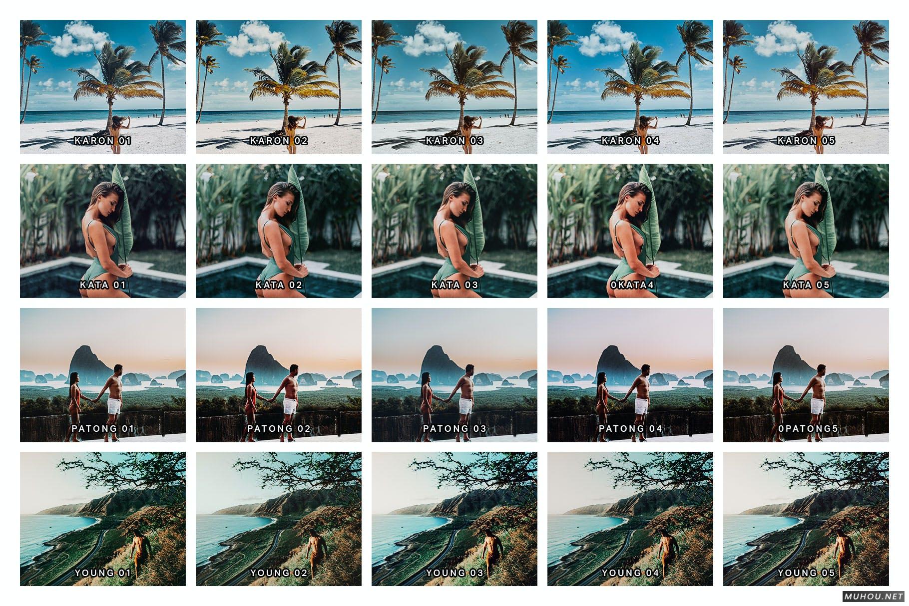 Luts调色预设-20组油管INS网红照调色效果滤镜20 Epic Thailand Lightroom Presets and LUTs插图8 Luts调色预设-20组油管INS网红照调色效果滤镜20 Epic Thailand Lightroom Presets and LUTs插图8