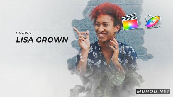 中国风电影墨水双重曝光FCPX视频模板插图 中国风电影墨水双重曝光FCPX视频模板插图