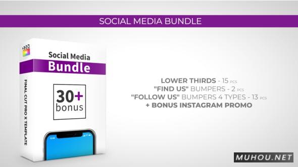 社交媒体合集资源包括30+包装FCPX视频模板插图 社交媒体合集资源包括30+包装FCPX视频模板插图
