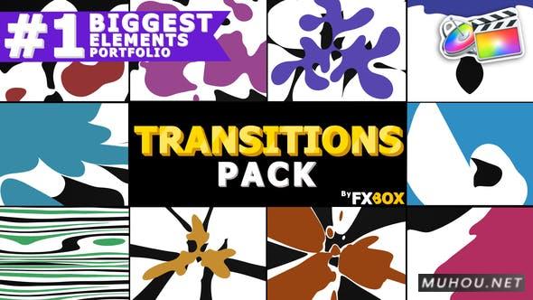 动态飞溅过渡二维趣味液体FCPX视频模板插图 动态飞溅过渡二维趣味液体FCPX视频模板插图