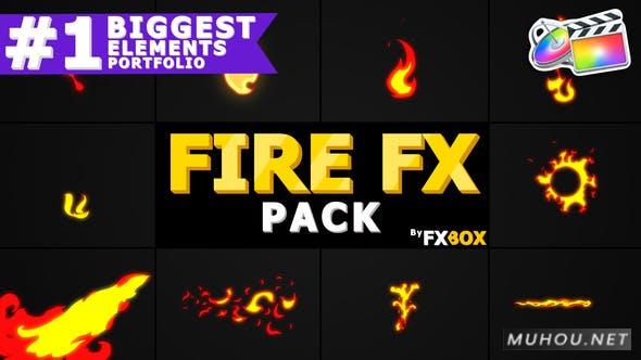Flash FX FIRE Elements 火焰辉光爆炸形状FCPX/Motion视频模板插图 Flash FX FIRE Elements 火焰辉光爆炸形状FCPX/Motion视频模板插图