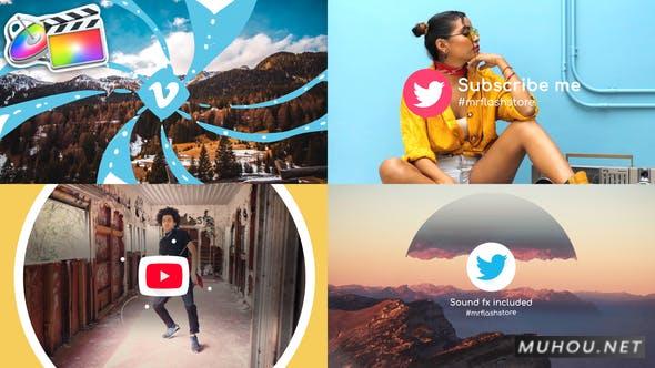 液体卡通简单形状LOGO标志 FCPX/Motion视频模板插图 液体卡通简单形状LOGO标志 FCPX/Motion视频模板插图
