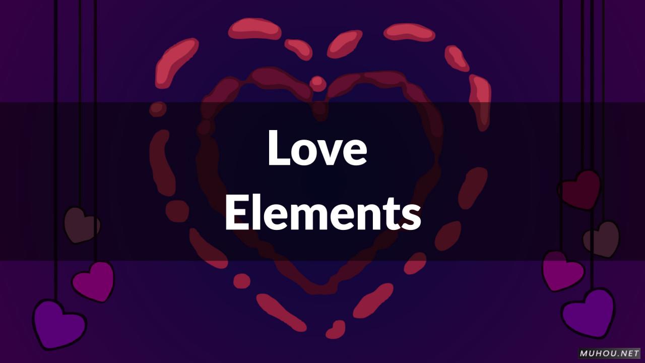 爱情元素包16个美丽动画#Love Elements Pack视频AE素材模板插图 爱情元素包16个美丽动画#Love Elements Pack视频AE素材模板插图