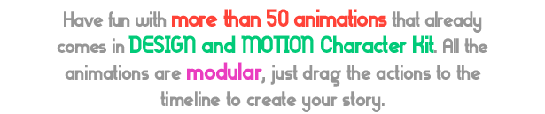 二维卡通多职业人物角色动作绑定场景动画包 Design and Motion Character Kit插图11 二维卡通多职业人物角色动作绑定场景动画包 Design and Motion Character Kit插图11