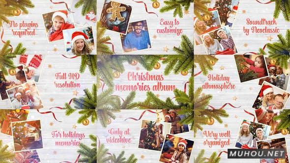 圣诞回忆/寒假相册/新年问候/圣诞幻灯片视频AE模板插图 圣诞回忆/寒假相册/新年问候/圣诞幻灯片视频AE模板插图