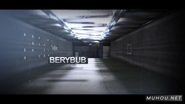 三维空间开场地铁城市logo片头视频AE模板插图 三维空间开场地铁城市logo片头视频AE模板插图