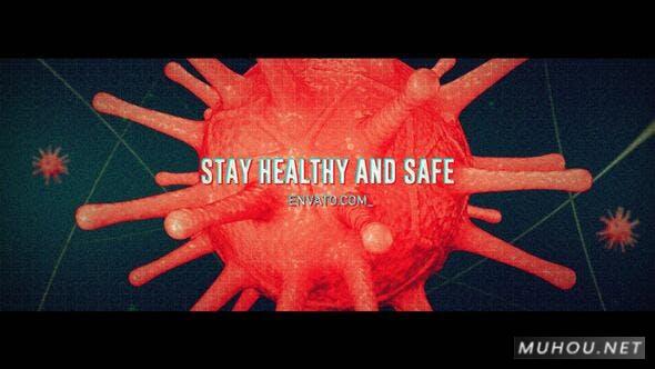 冠状病毒标题动画片头视频AE模板插图 冠状病毒标题动画片头视频AE模板插图