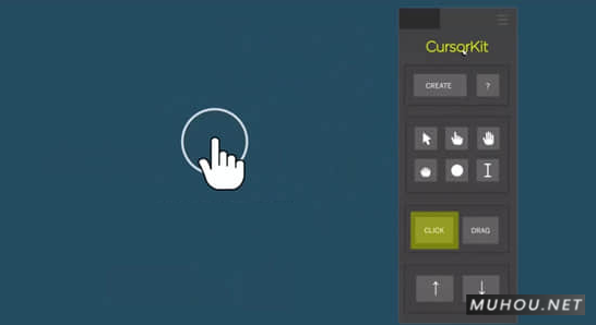 AE脚本-模拟电脑光标鼠标交互移动点击动画 CursorKit V0.9破解版下载插图 AE脚本-模拟电脑光标鼠标交互移动点击动画 CursorKit V0.9破解版下载插图