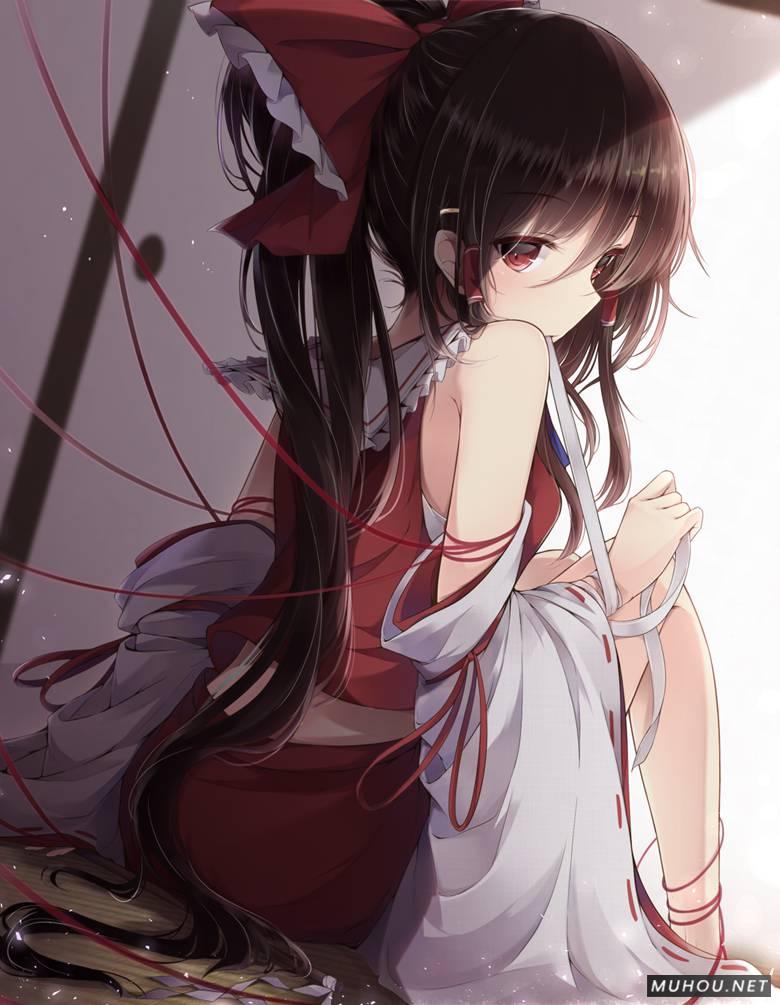 东方博丽灵梦唯美同人插画作品插图2 东方博丽灵梦唯美同人插画