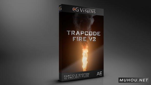 15种使用Particular插件制作模拟火焰燃烧特效动画AE模板视频素材 Trapcode Fire V2.3插图 15种使用Particular插件制作模拟火焰燃烧特效动画AE模板视频素材 Trapcode Fire V2.3插图