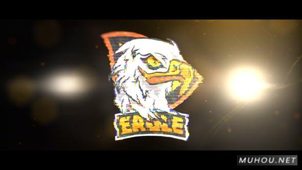 电影Glitch Logo Reveal抽象艺术logo动画视频AE模板插图 电影Glitch Logo Reveal抽象艺术logo动画视频AE模板插图