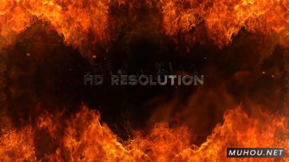 厄运的火灾现场燃烧预告片PR视频模板插图 厄运的火灾现场燃烧预告片PR视频模板插图