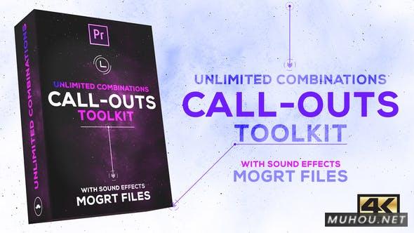 文字响应动画工具套件适用于Premiere Pro的MOGRT文件PR视频模板插图 文字响应动画工具套件适用于Premiere Pro的MOGRT文件PR视频模板插图