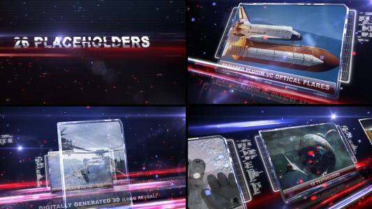 数字空间sci-fi高科技展示AE视频模板插图 数字空间sci-fi高科技展示AE视频模板插图