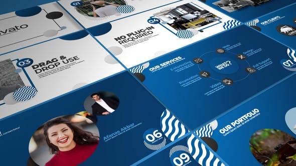 简单的公司演示企业动画ppt AE视频模板插图 简单的公司演示企业动画ppt AE视频模板插图