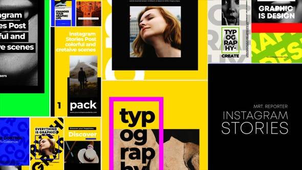 Instagram故事竖屏广告包装AE视频模板插图 Instagram故事竖屏广告包装AE视频模板插图