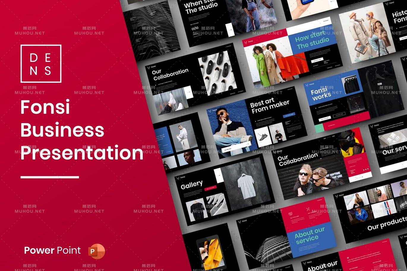 时尚高端专业多用途的高品质商业商务powerpoint幻灯片演示模板(pptx)插图 时尚高端专业多用途的高品质商业商务powerpoint幻灯片演示模板(pptx)插图