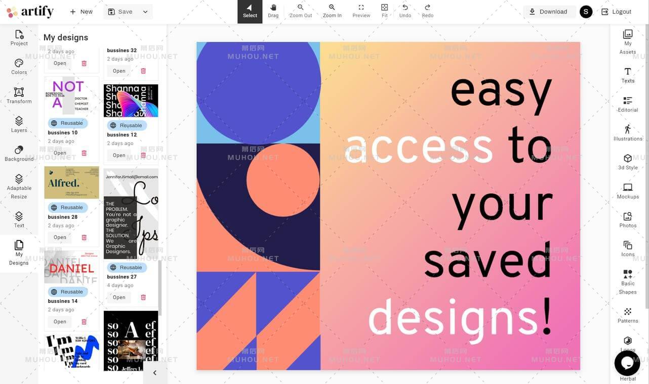 一个基于Web的设计元素在线编辑器插图5 一个基于Web的设计元素在线编辑器插图5