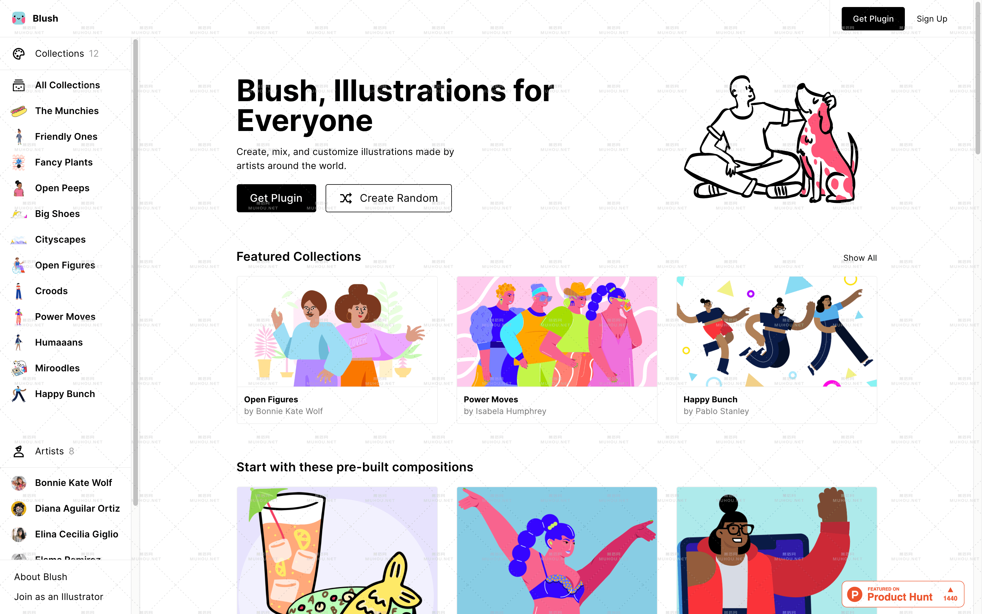 超赞的矢量插画素材制作神器网站插图 超赞的矢量插画素材制作神器网站插图