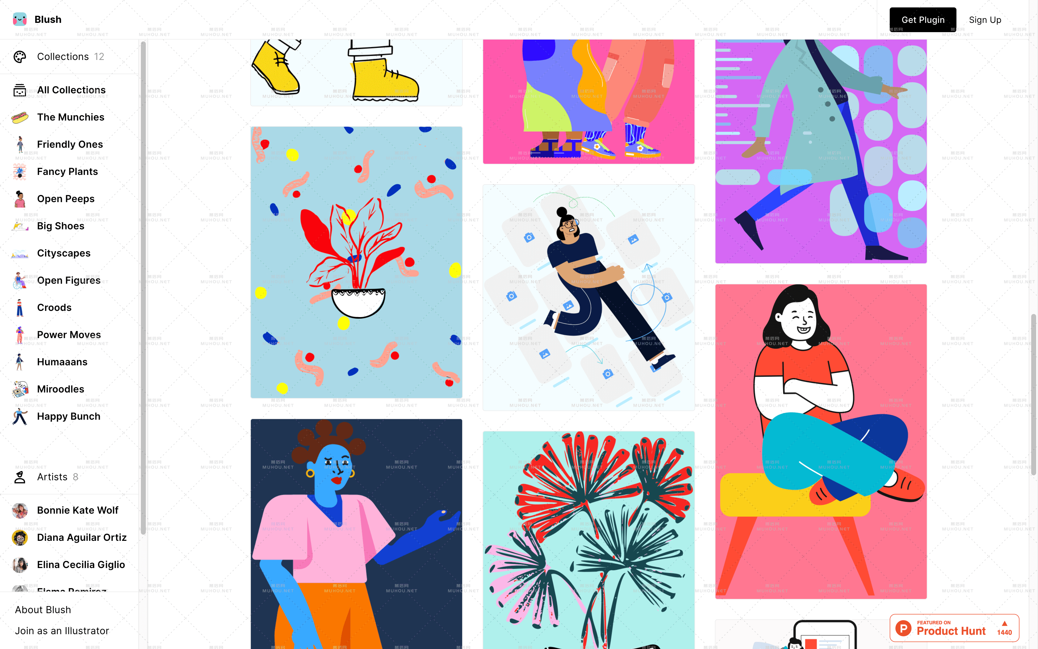 超赞的矢量插画素材制作神器网站插图1 超赞的矢量插画素材制作神器网站插图1