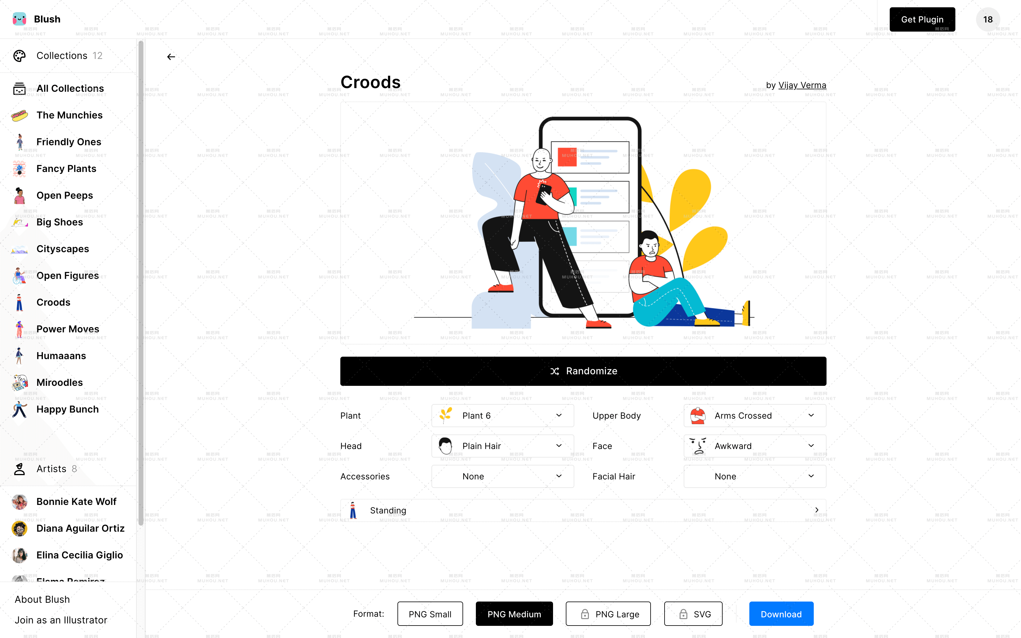 超赞的矢量插画素材制作神器网站插图4 超赞的矢量插画素材制作神器网站插图4