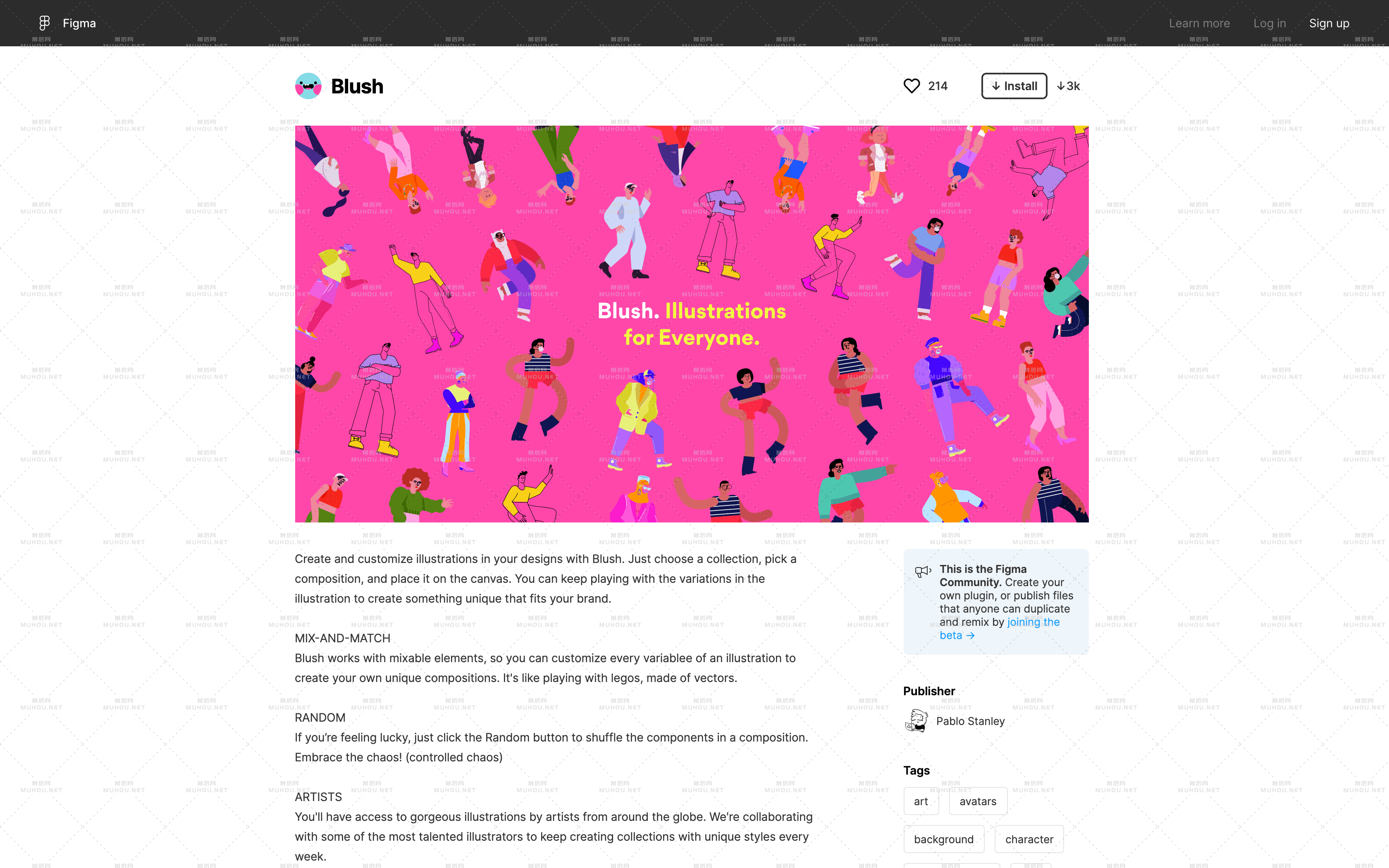 超赞的矢量插画素材制作神器网站插图6 超赞的矢量插画素材制作神器网站插图6