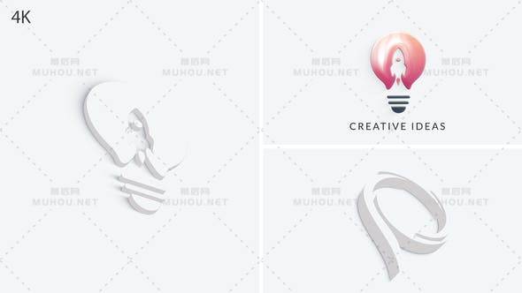 平滑 | 简单的3DLOGO标志显示AE视频模板插图 平滑 | 简单的3DLOGO标志显示AE视频模板插图
