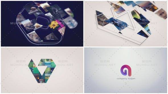 素描马赛克拼接logo标志揭示AE视频模板插图 素描马赛克拼接logo标志揭示AE视频模板插图