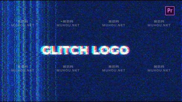 Noise Glitch Logo信号干扰动画PR视频模板插图 Noise Glitch Logo信号干扰动画PR视频模板插图