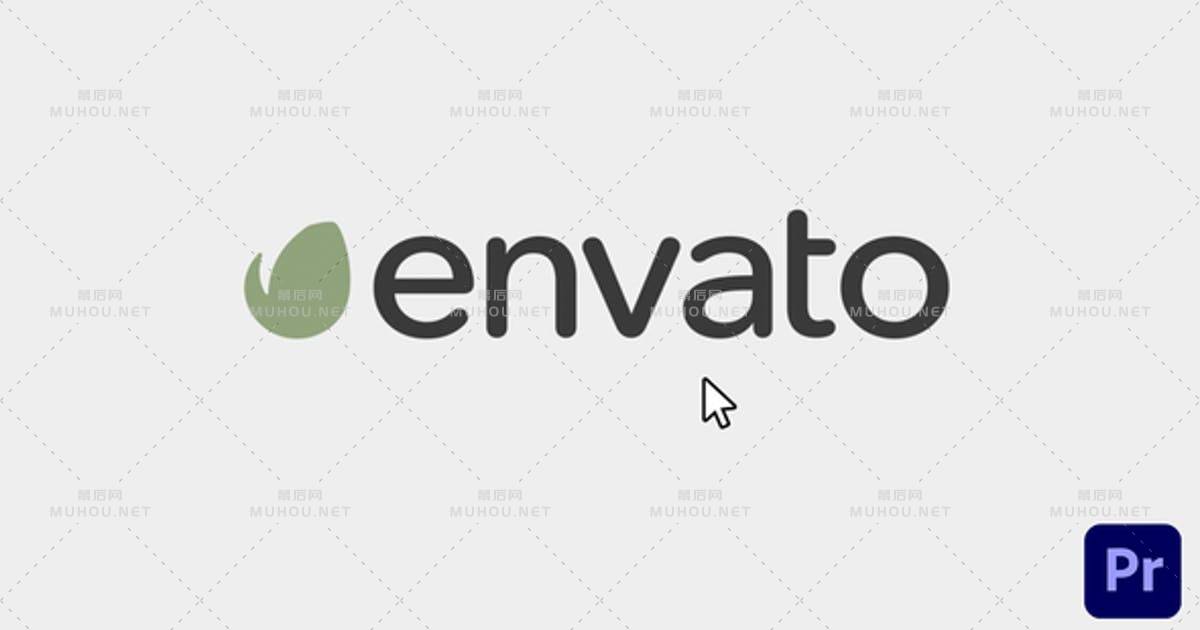 Click-简单LOGO标志Reveal PR视频模板