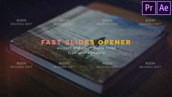 快速照片LOGO标志显示PR视频模板插图 快速照片LOGO标志显示PR视频模板插图