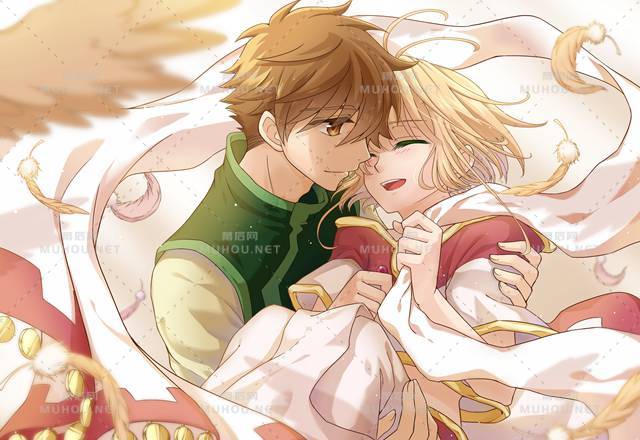 满满爱意的公主抱情侣人物插画作品插图4 满满爱意的公主抱情侣人物插画