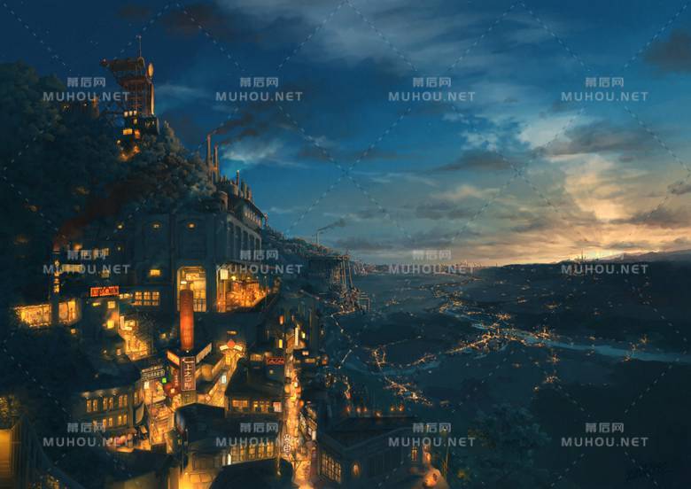 好想去这里亲自看一眼这风景插画作品插图3 好想去这里亲自看一眼这风景